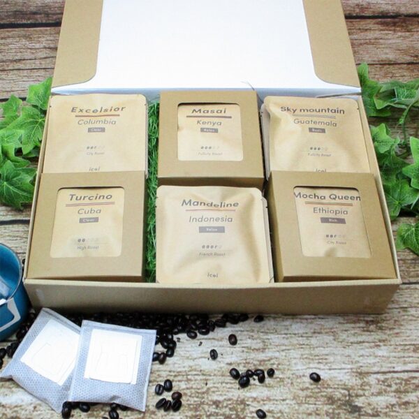 【ドリップバッグ】コーヒーギフト「季節のコーヒー」24袋（6種類×4袋）