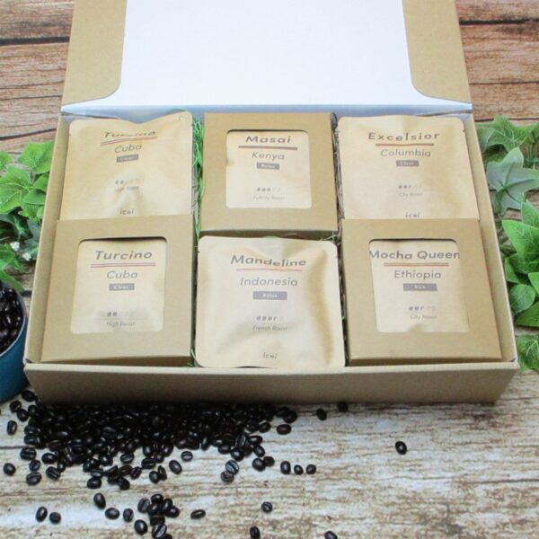 【焙煎豆・挽き豆】コーヒーギフト「季節のコーヒー」24袋