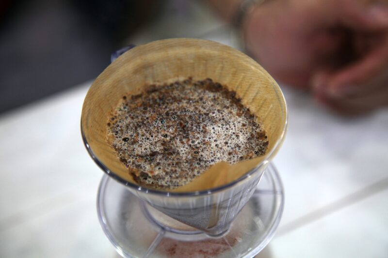 コーヒー豆の膨らみがなくれば酸化のサイン